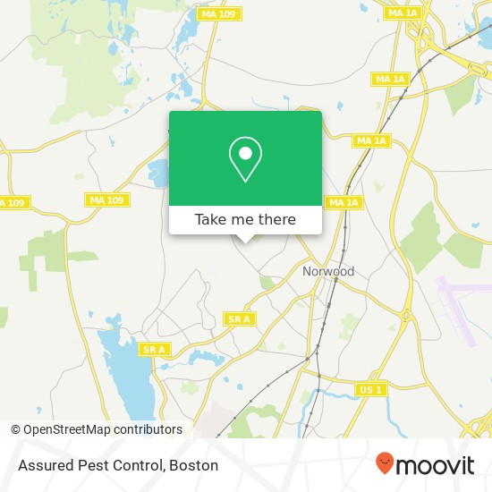 Assured Pest Control map