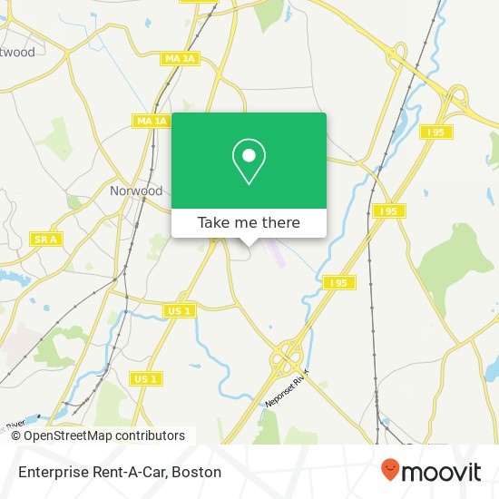 Enterprise Rent-A-Car map