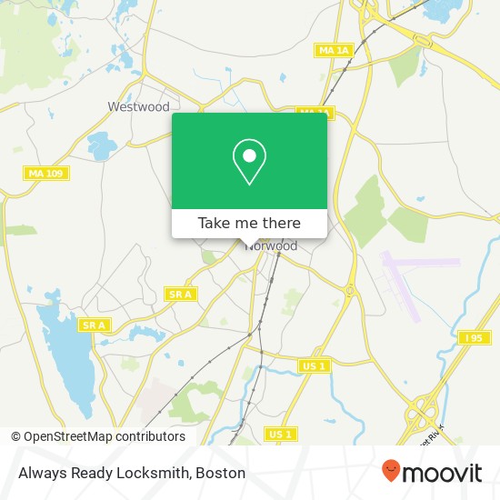 Mapa de Always Ready Locksmith