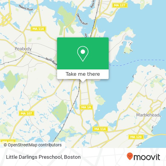 Little Darlings Preschool map