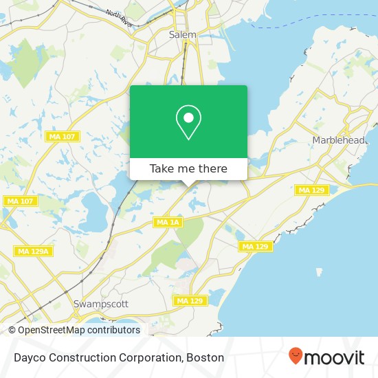 Mapa de Dayco Construction Corporation