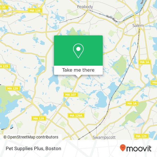 Pet Supplies Plus map