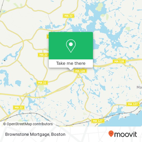 Mapa de Brownstone Mortgage