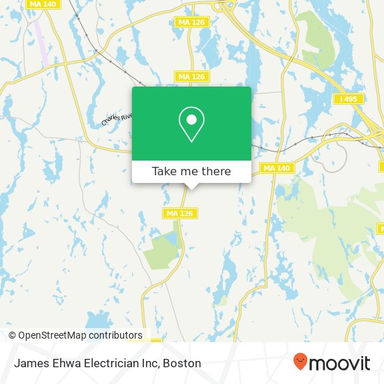 James Ehwa Electrician Inc map