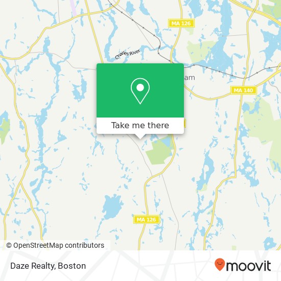 Daze Realty map