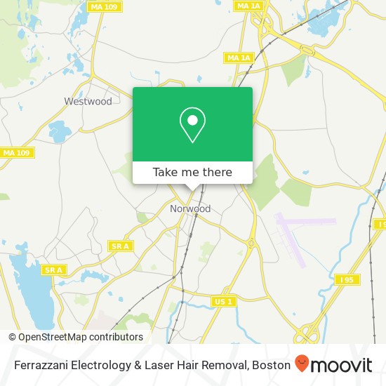 Ferrazzani Electrology & Laser Hair Removal map