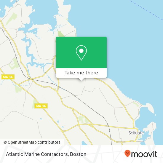 Atlantic Marine Contractors map