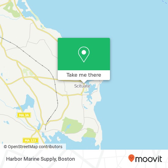 Mapa de Harbor Marine Supply