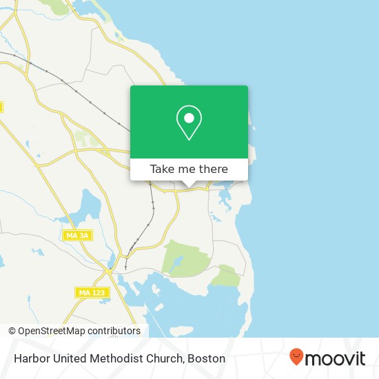 Mapa de Harbor United Methodist Church