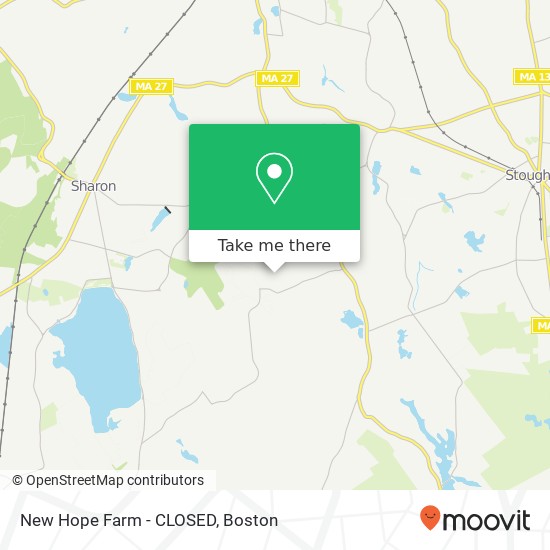 Mapa de New Hope Farm - CLOSED