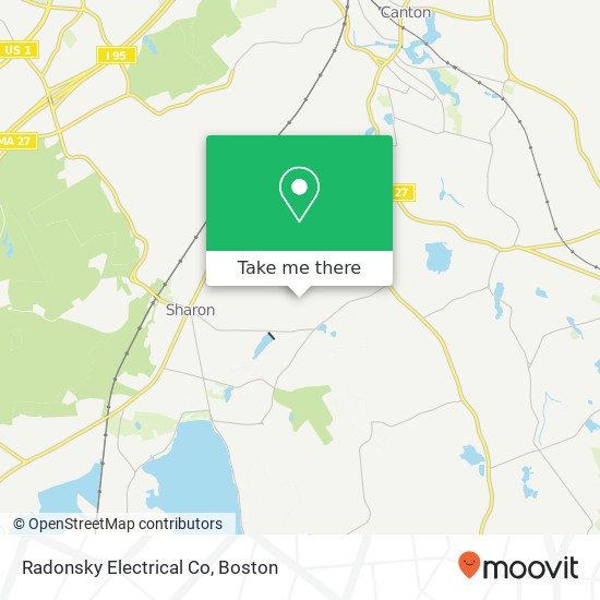 Radonsky Electrical Co map
