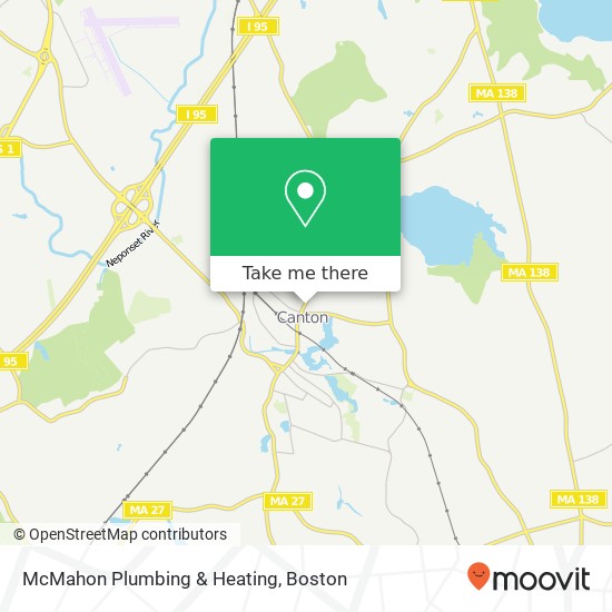 Mapa de McMahon Plumbing & Heating