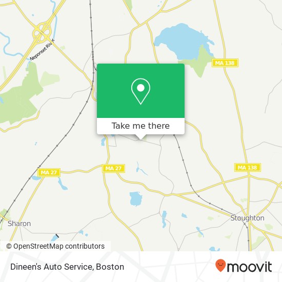 Mapa de Dineen's Auto Service