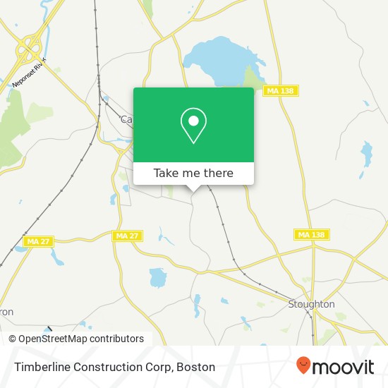 Mapa de Timberline Construction Corp