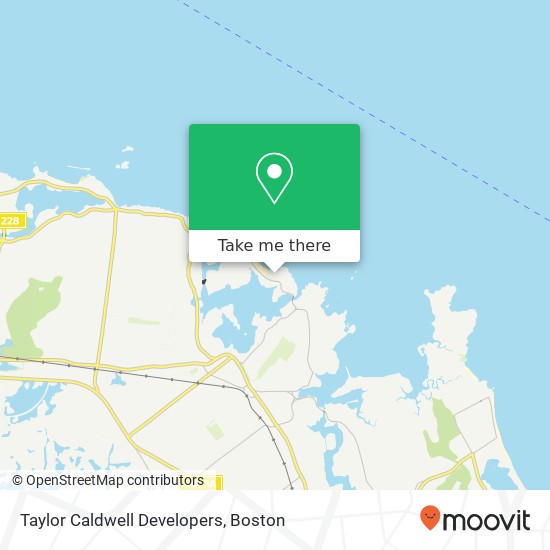 Mapa de Taylor Caldwell Developers
