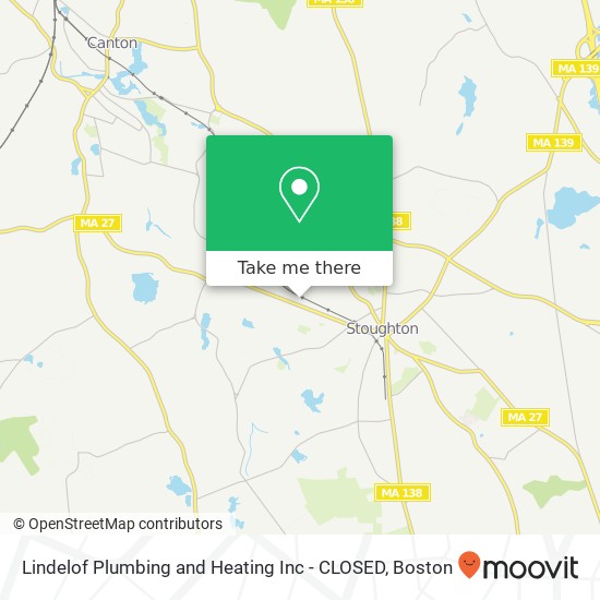 Mapa de Lindelof Plumbing and Heating Inc - CLOSED