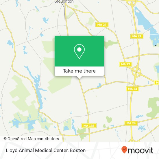 Lloyd Animal Medical Center map