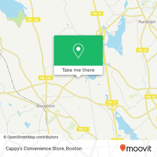 Mapa de Cappy's Convenience Store