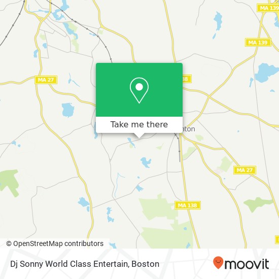 Dj Sonny World Class Entertain map