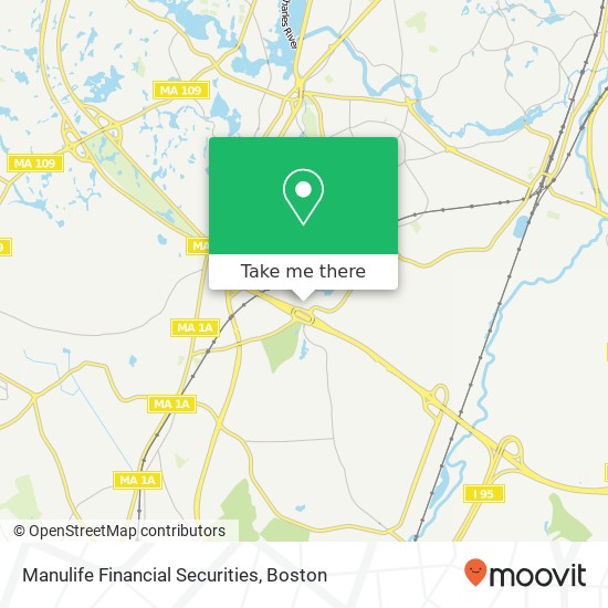 Mapa de Manulife Financial Securities