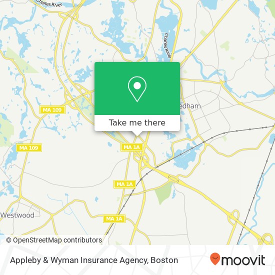 Mapa de Appleby & Wyman Insurance Agency