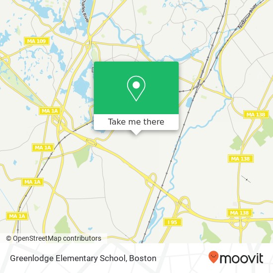 Mapa de Greenlodge Elementary School
