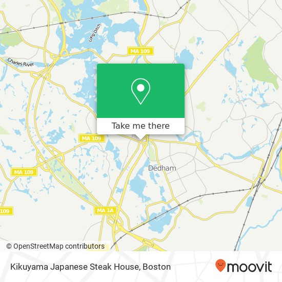 Mapa de Kikuyama Japanese Steak House