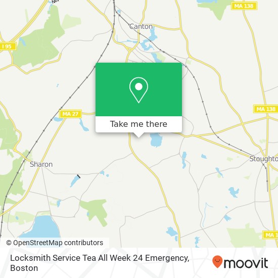 Mapa de Locksmith Service Tea All Week 24 Emergency