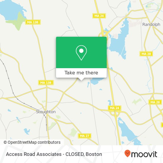 Mapa de Access Road Associates - CLOSED