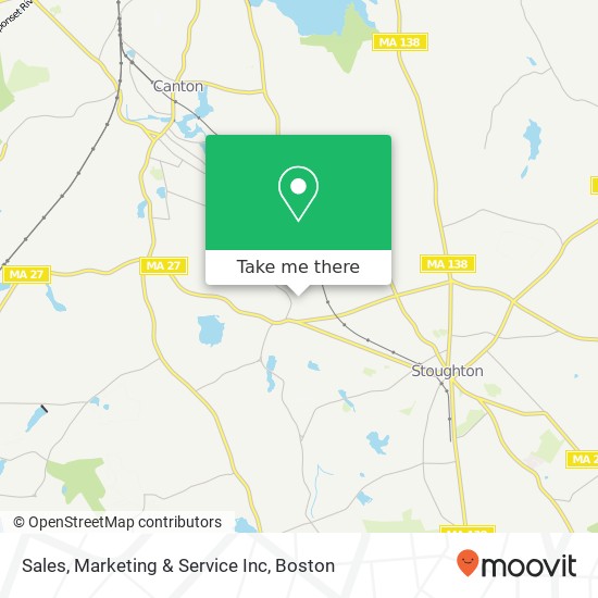 Sales, Marketing & Service Inc map