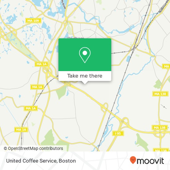 United Coffee Service map