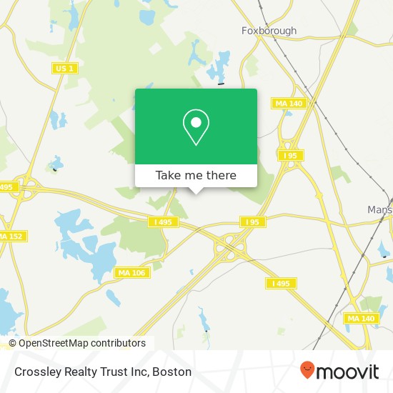 Mapa de Crossley Realty Trust Inc