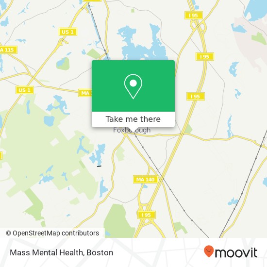 Mass Mental Health map