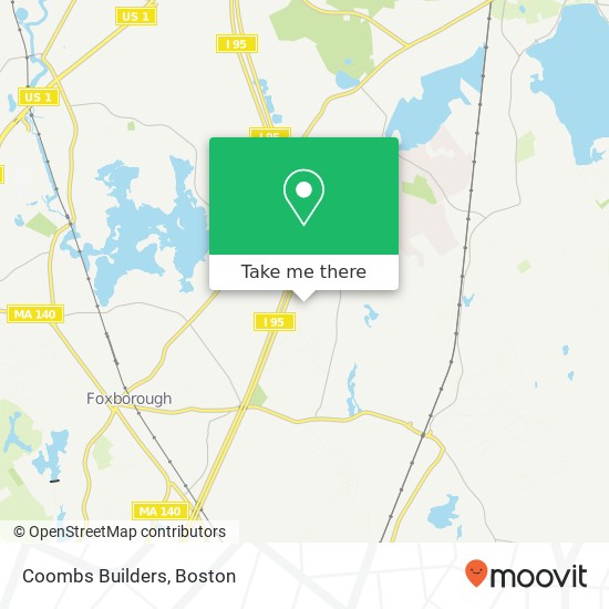 Coombs Builders map