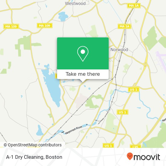 A-1 Dry Cleaning map