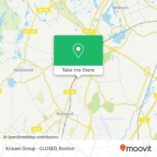 Krisam Group - CLOSED map