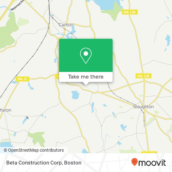 Mapa de Beta Construction Corp