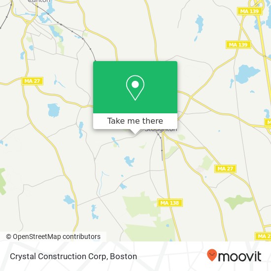 Mapa de Crystal Construction Corp