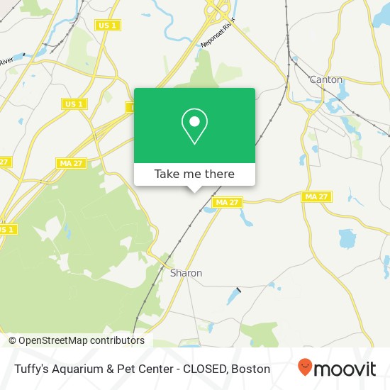 Tuffy's Aquarium & Pet Center - CLOSED map