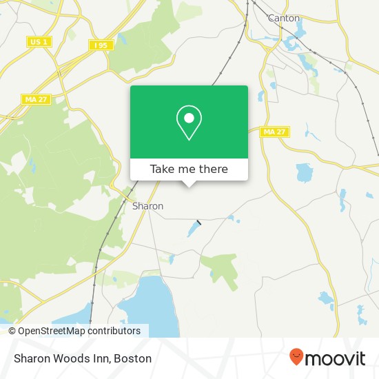 Mapa de Sharon Woods Inn