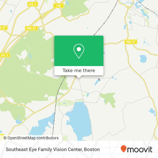 Mapa de Southeast Eye Family Vision Center