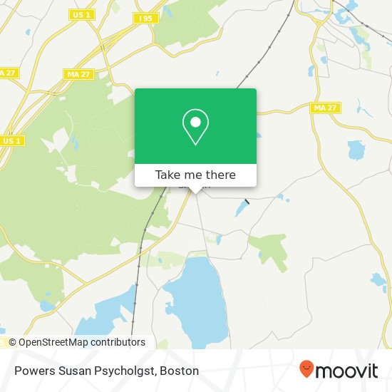 Powers Susan Psycholgst map