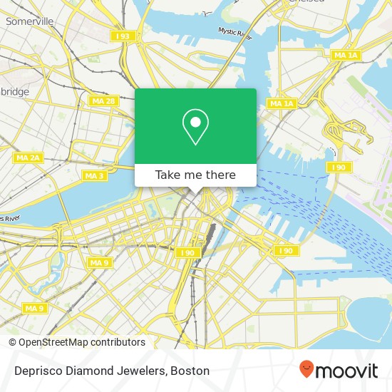 Mapa de Deprisco Diamond Jewelers