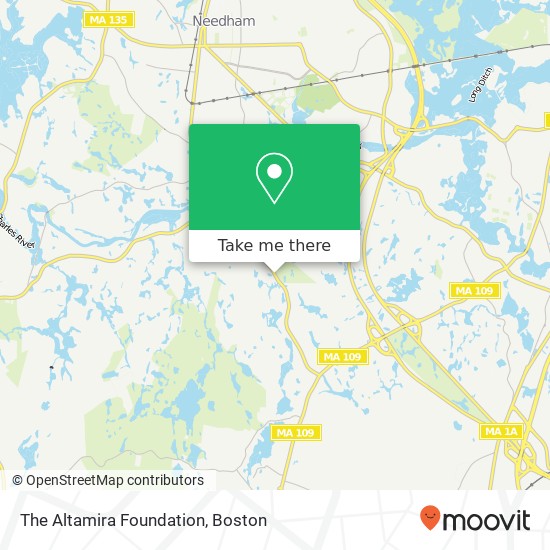 The Altamira Foundation map