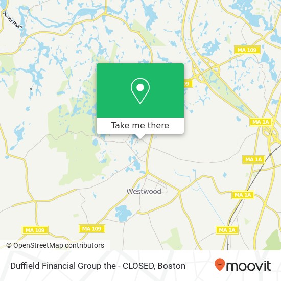 Duffield Financial Group the - CLOSED map