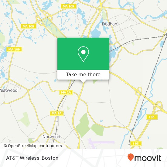 AT&T Wireless map