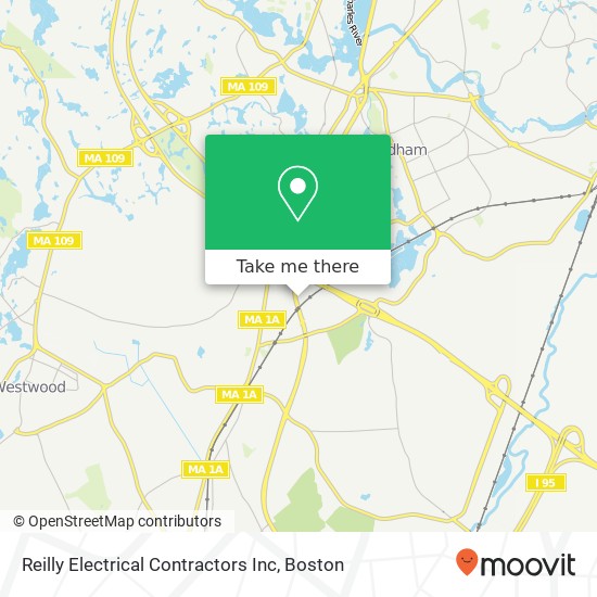 Reilly Electrical Contractors Inc map