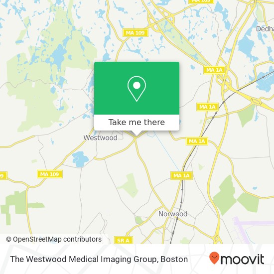 Mapa de The Westwood Medical Imaging Group