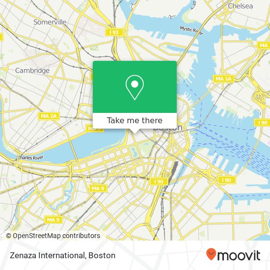 Zenaza International map