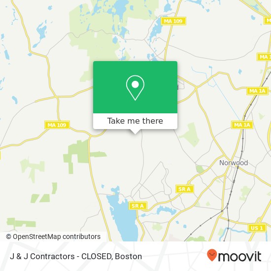 Mapa de J & J Contractors - CLOSED
